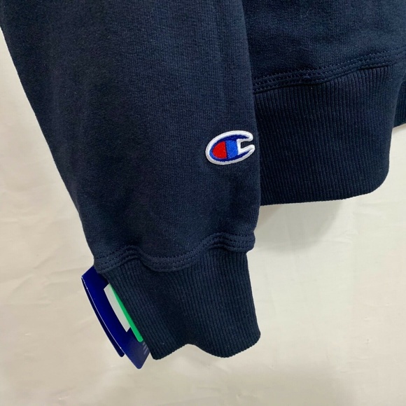 Champion Mens NWT Powerblend Fleece Pullover Hoodie w/Script Logo Size Small - Picture 4 of 5